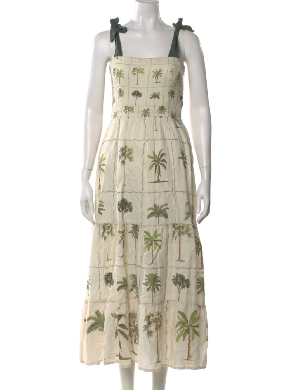 Agua by Agua Benedita Palm Tree dress